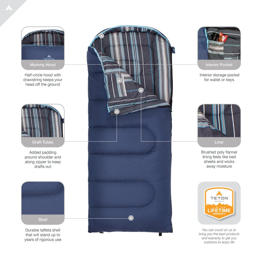 Celsius Junior 20˚F Sleeping Bag for Kids - Image 16