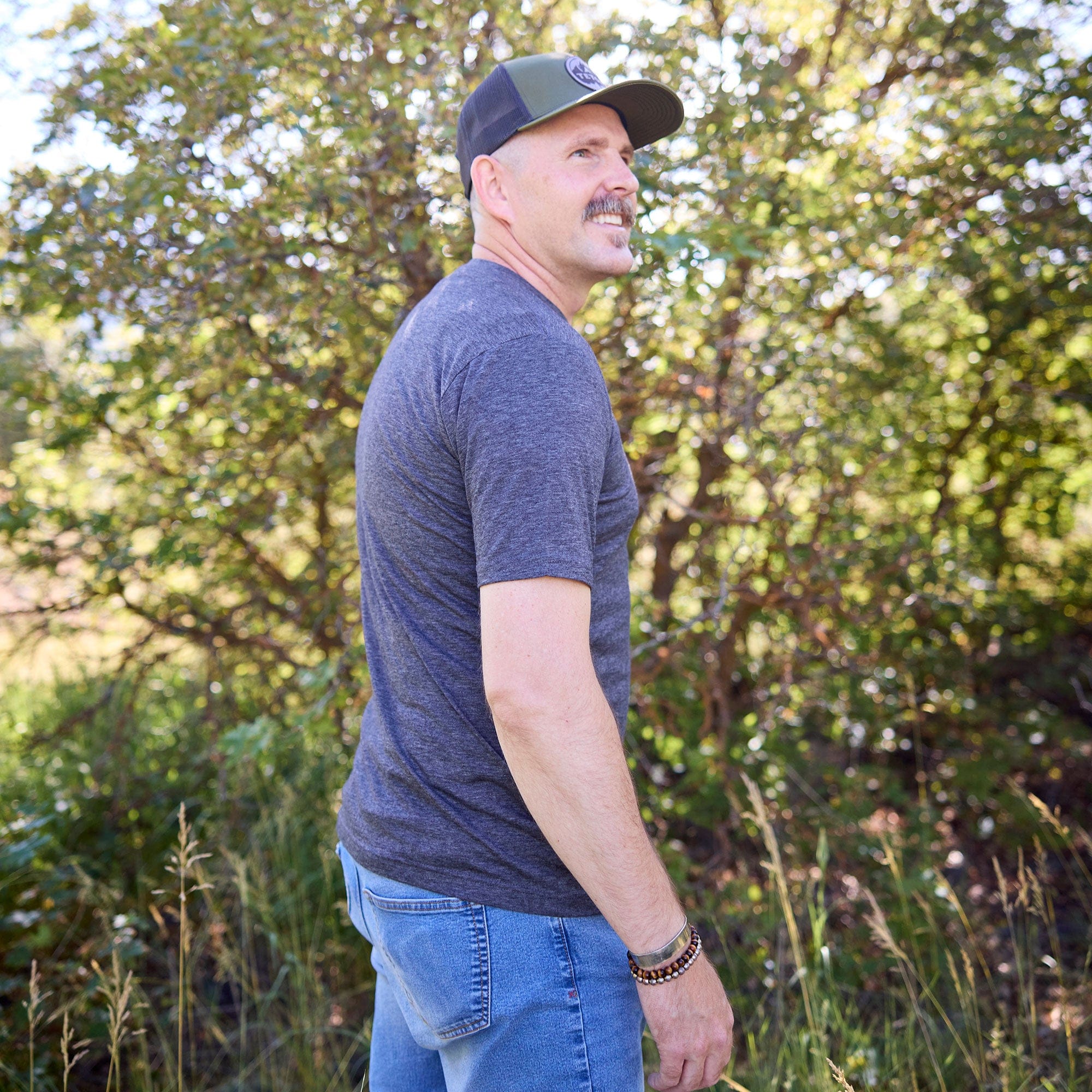 Teton Topo Logo Tee - Image 4